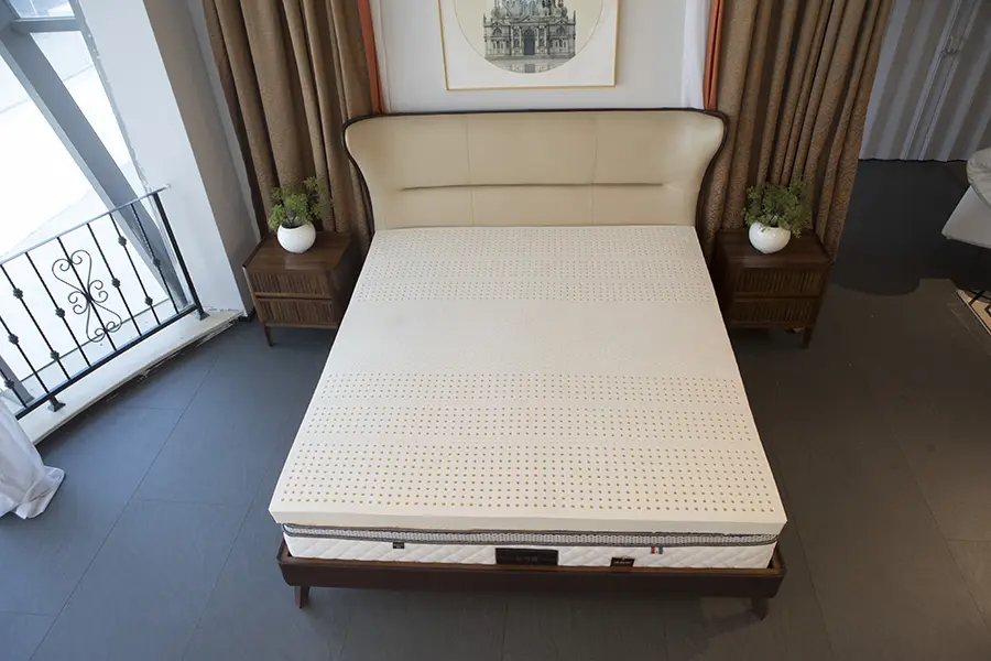 King Size 7 Zone Flat Latex Mattress